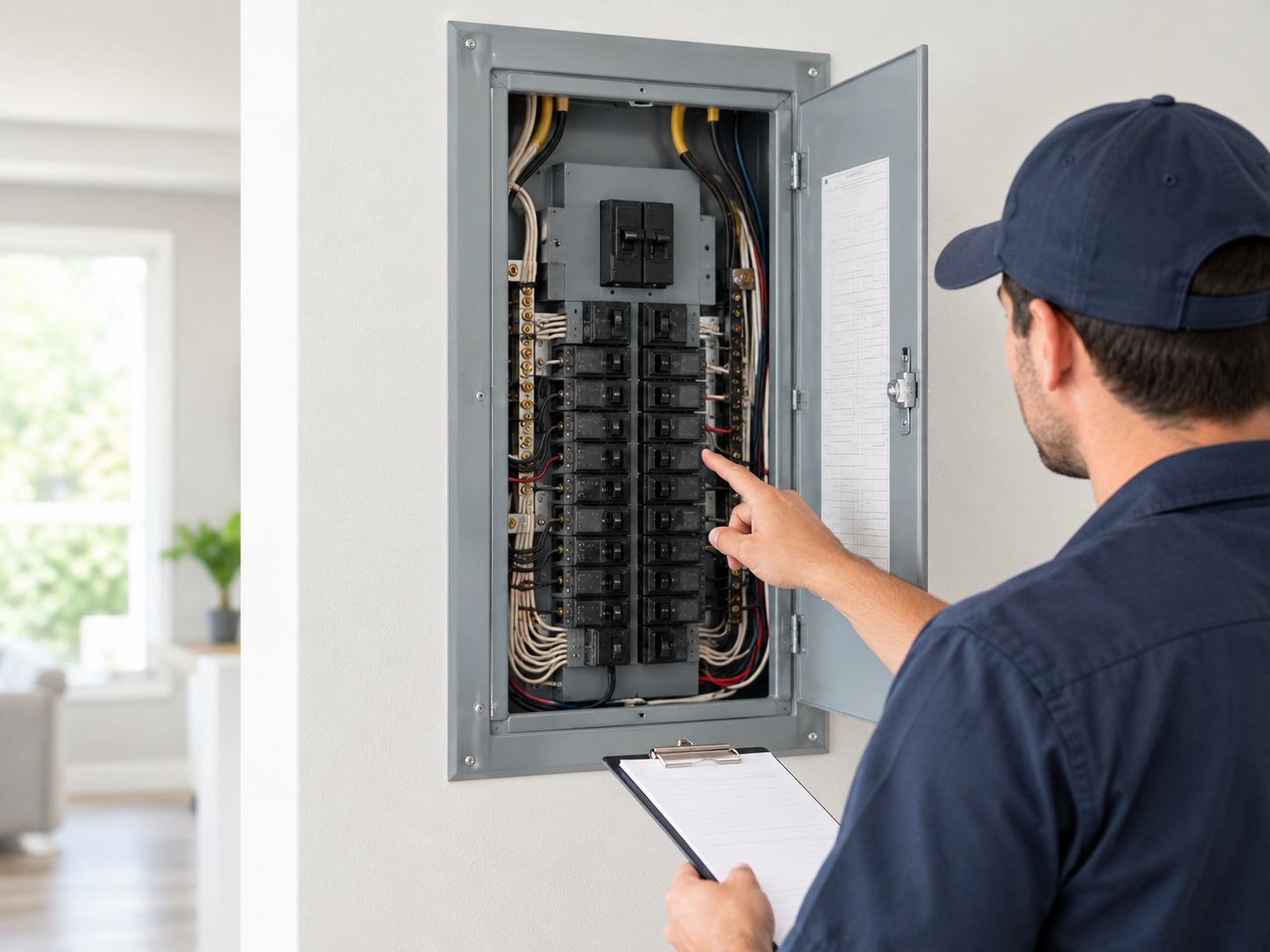 residential electrical service panel